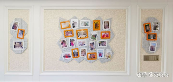 老相框怎么挂好看照片墙布置技巧,不规则相框照片墙布置