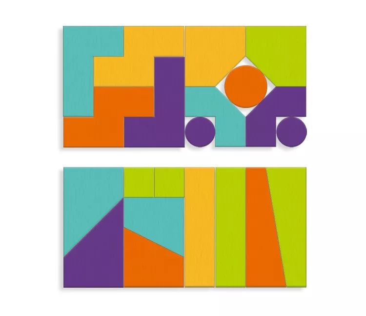 七巧板能拼出什么模型,七巧板可以拼出千变万化的图案