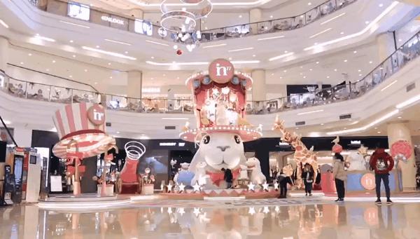 美已经不够了，今年的圣诞美陈必须“玩”起来