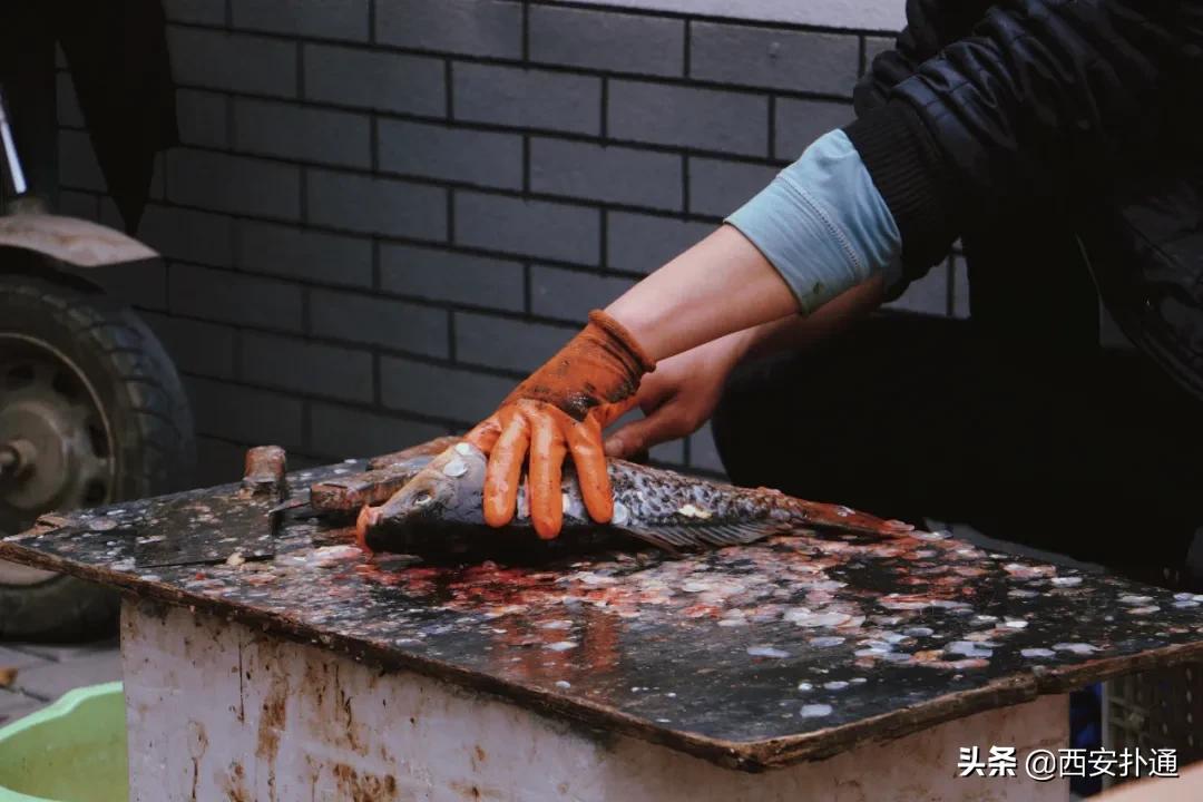 在西安,你一定要逛一次万寿路的早市