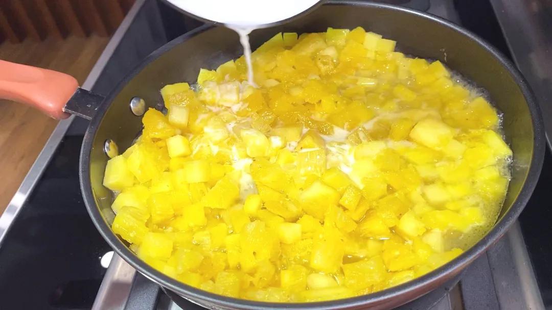 用蛋挞皮怎么做菠萝派视频,菠萝派蛋挞皮用空气炸锅做法