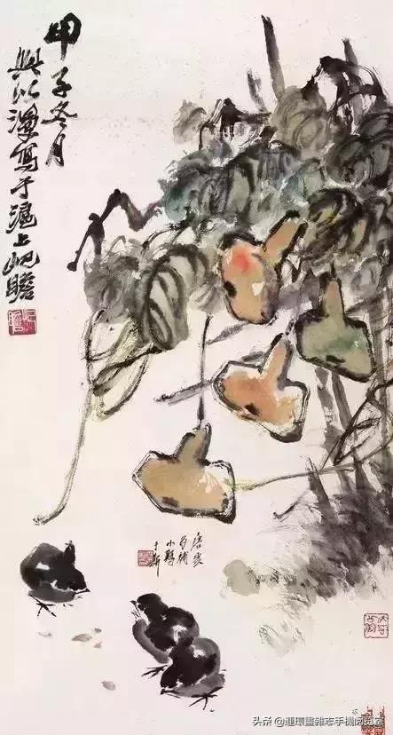 四大名家画钟馗,中国画大师画葫芦图片大全