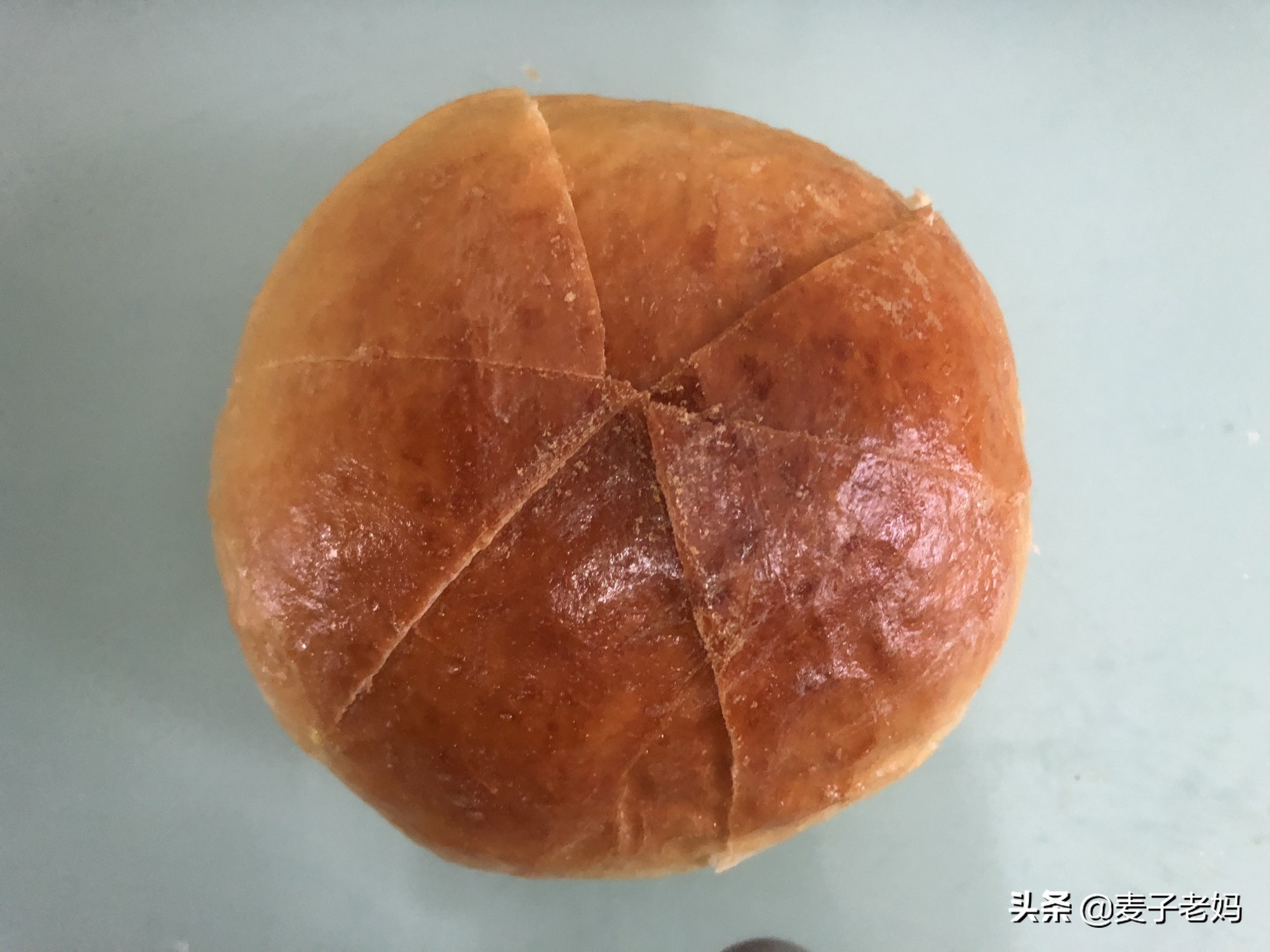 风靡韩国的网红面包,不用烤箱烤简单又方便的拉丝面包