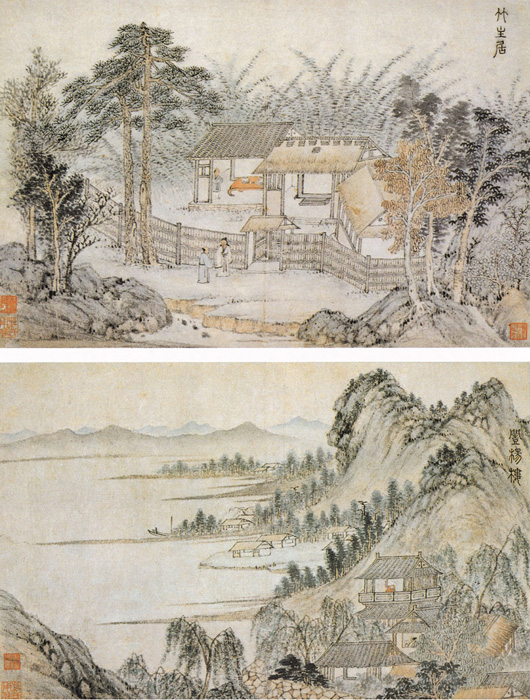 中国传世山水画全集册pdf,中国传世山水画宋代