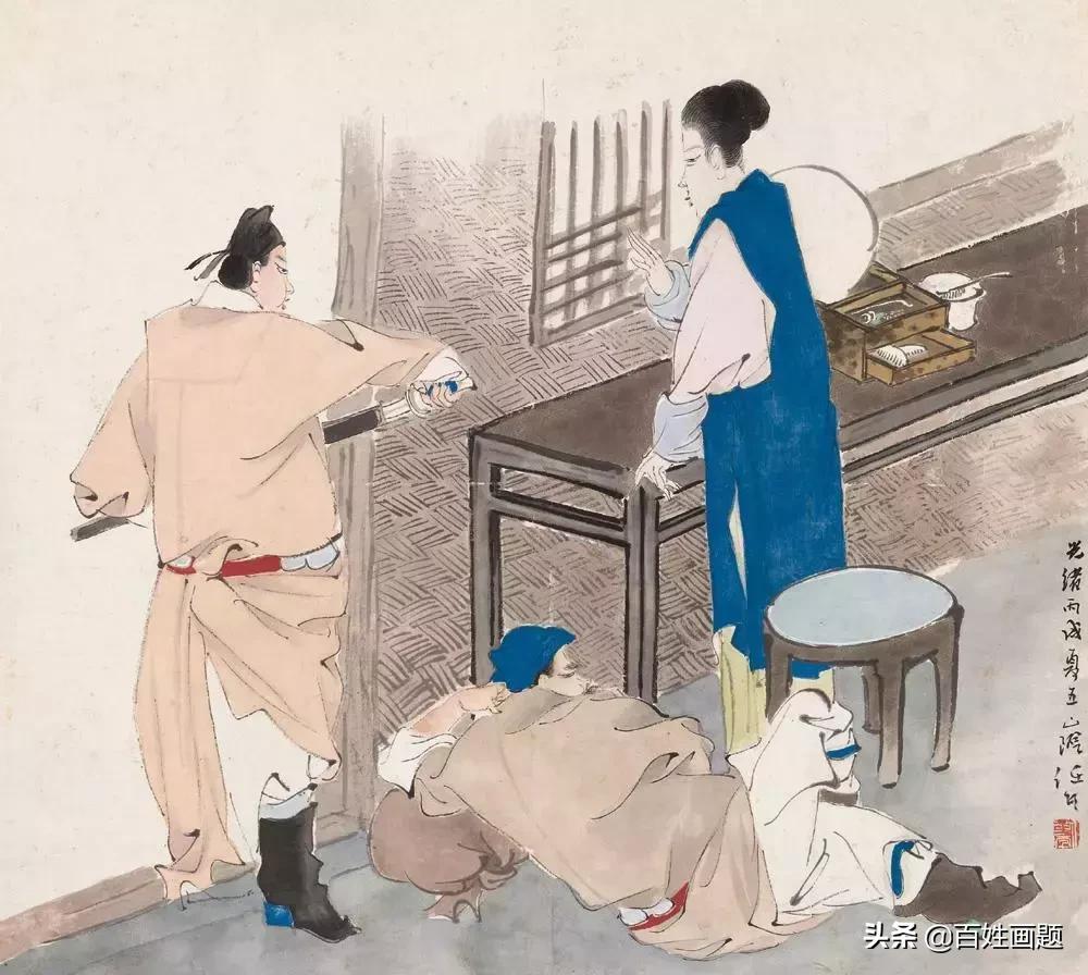 任伯年人物画教学 (任伯年人物画)