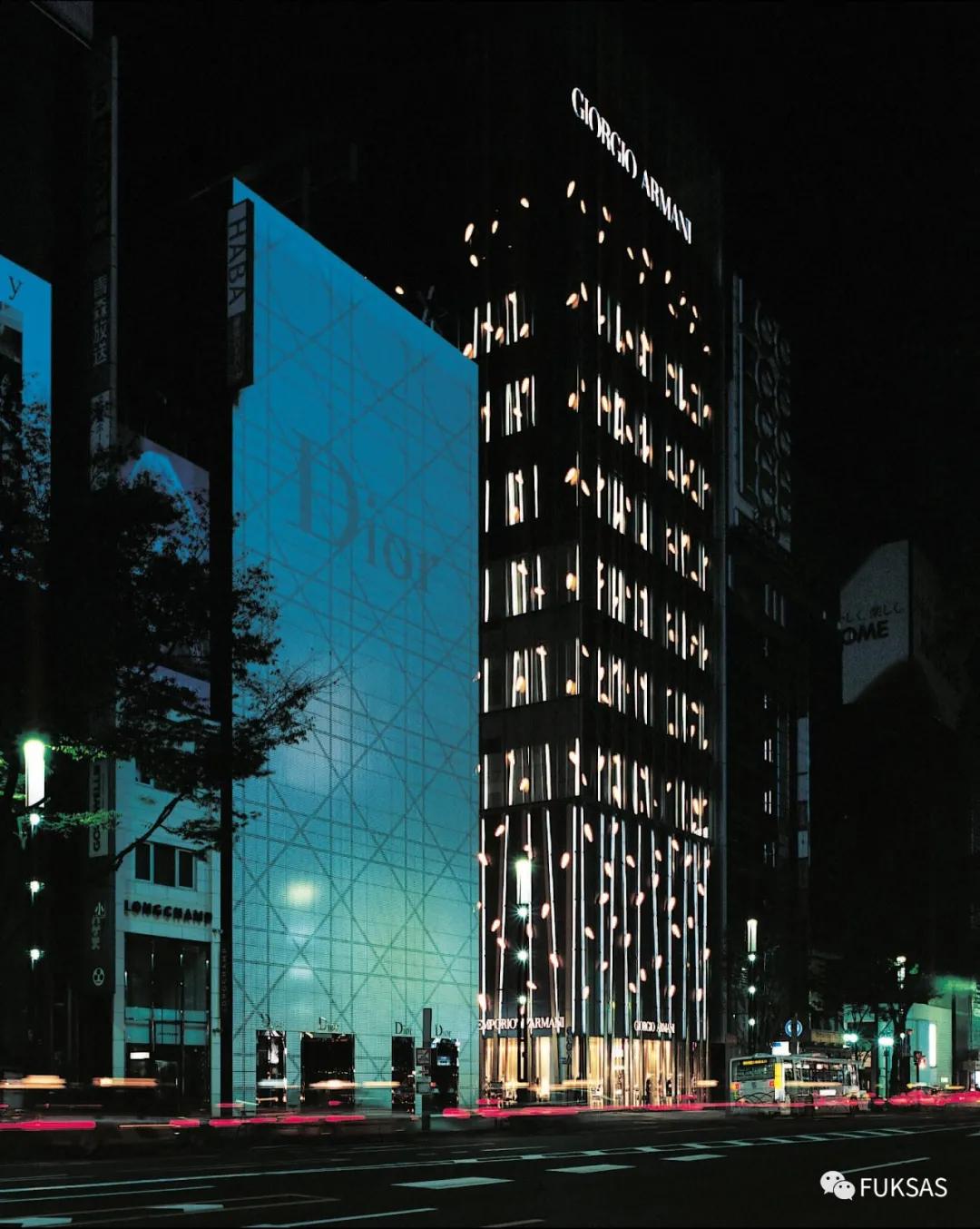 阿玛尼奢侈品店设计,阿玛尼旗舰店设计案例