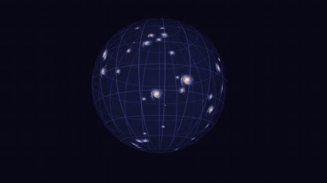 哈勃拍摄到的宇宙银河系视频,哈勃拍到宇宙深空纪念影像