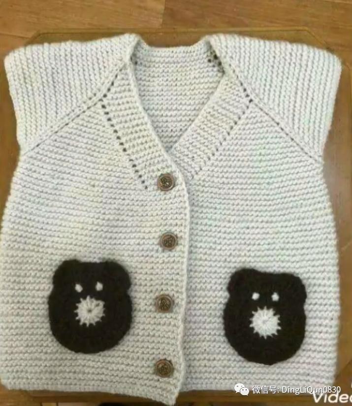 儿童针织毛衣教程,小孩棒针毛衣款式大全图片