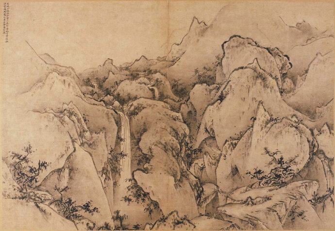 中国传世山水画全集册pdf,中国传世山水画宋代