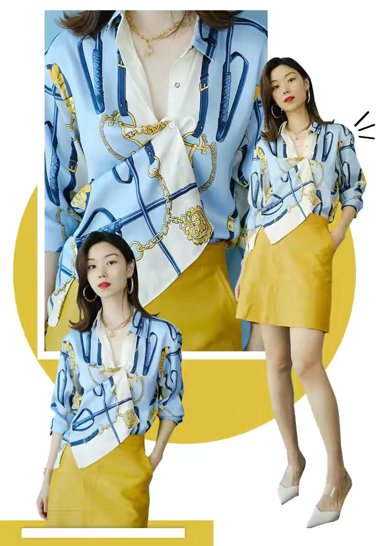 衬衫休闲穿法扣子系法,衬衫不规则扣法