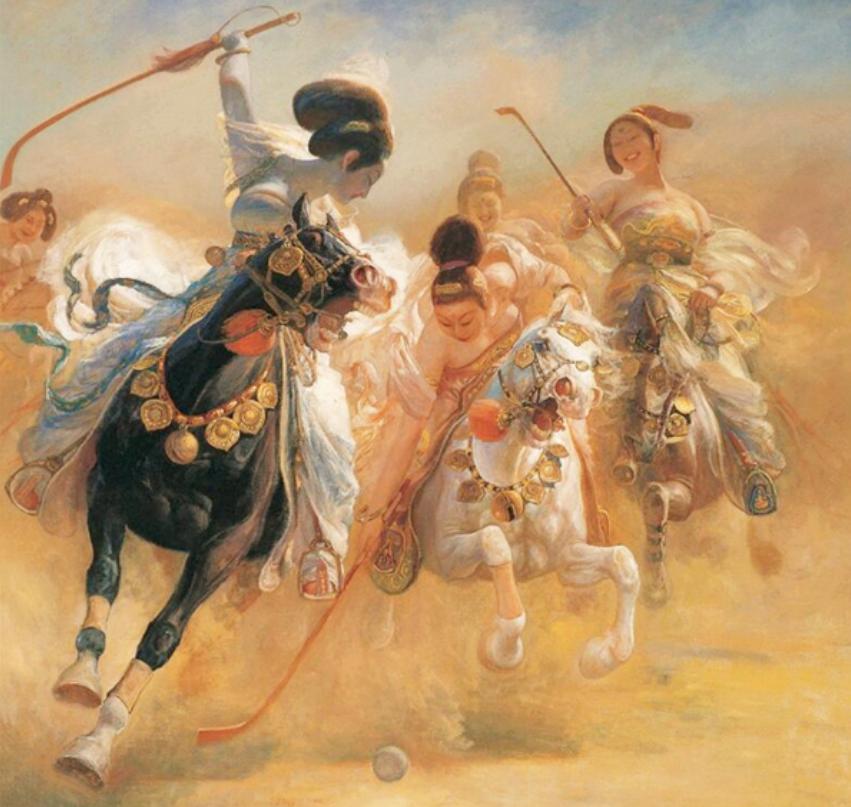 唐朝马球为什么强,唐朝流行的马球