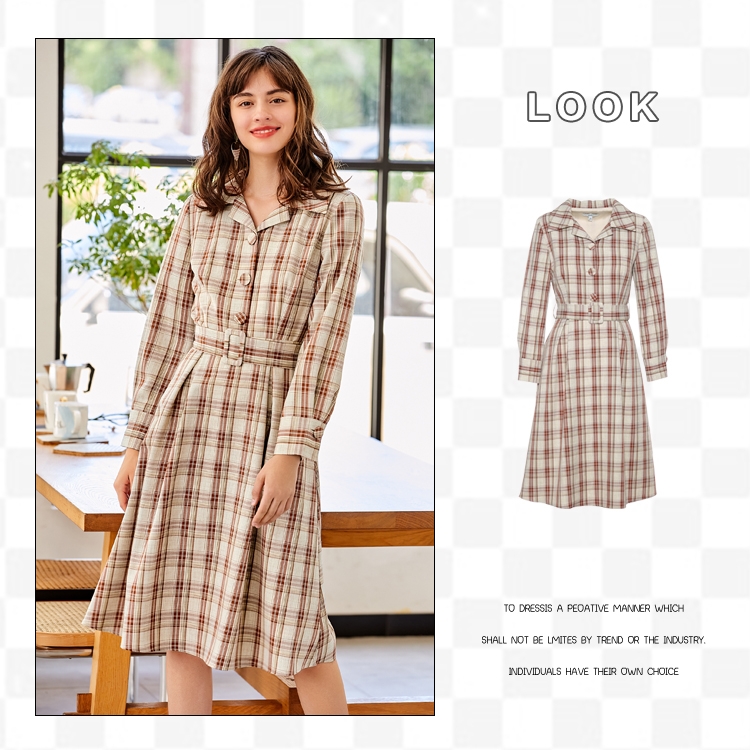 立秋新款裙子,立秋之后微胖女士裙子