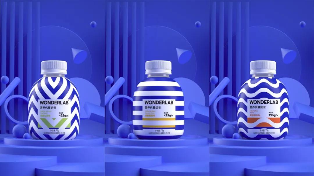 wonderlab包装,wonderlab小蓝瓶大包装