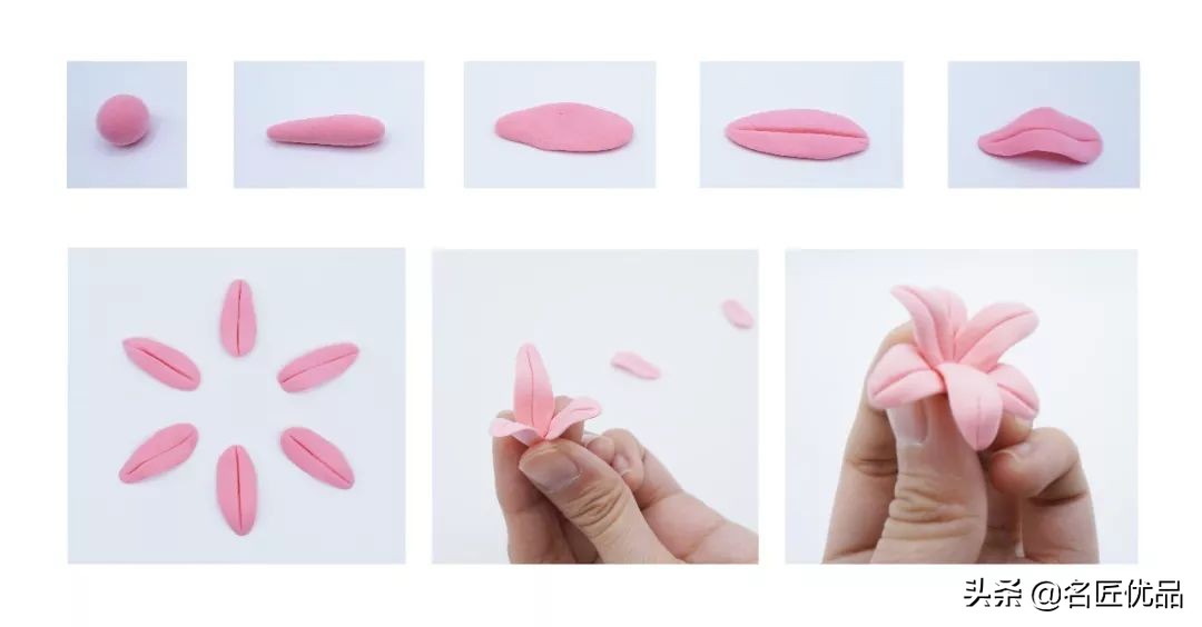 手工黏土花的世界,走进大自然手工粘土