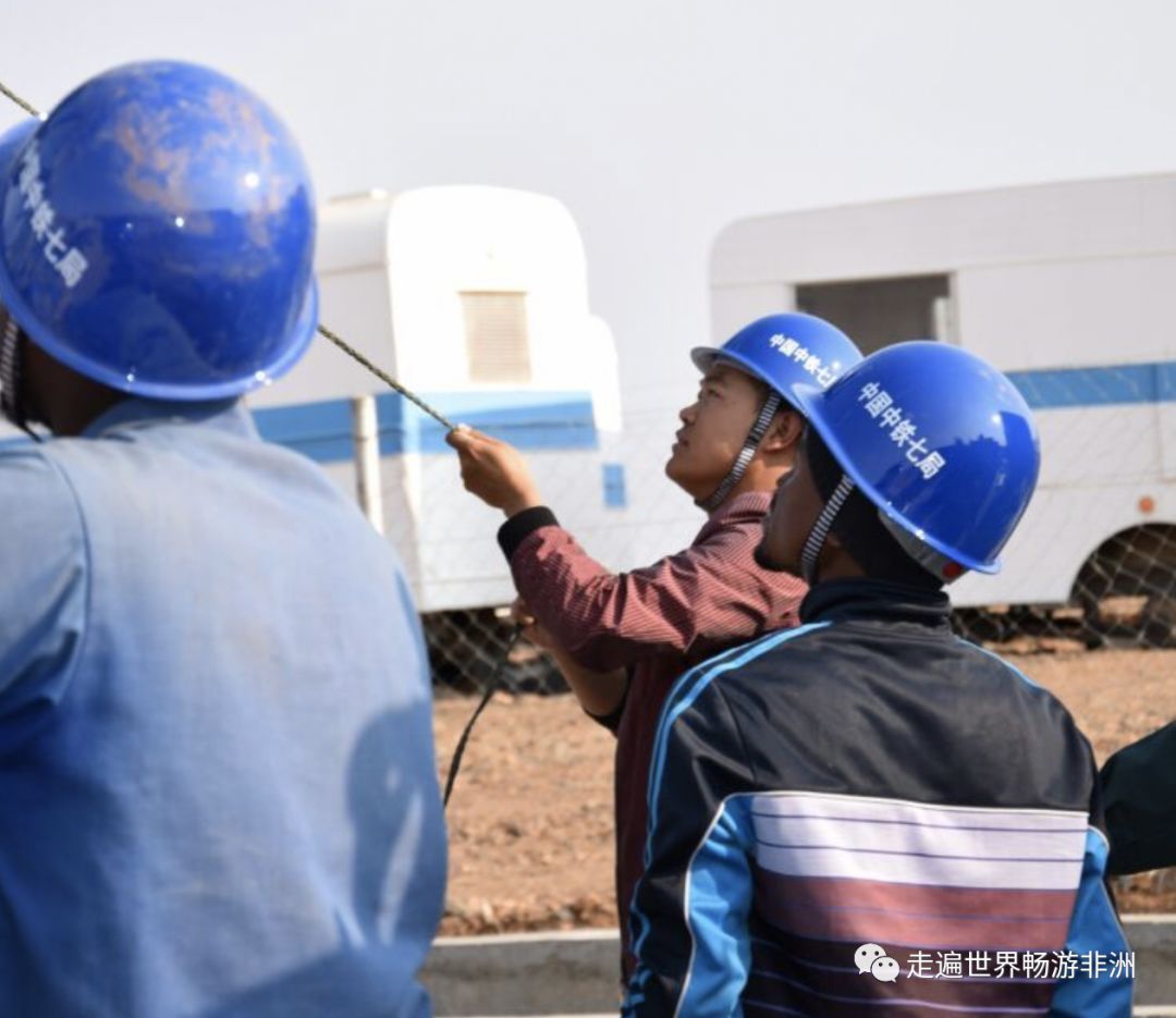 走进非洲No.338岁离开9岁女儿先生驻外中铁七局海外项目