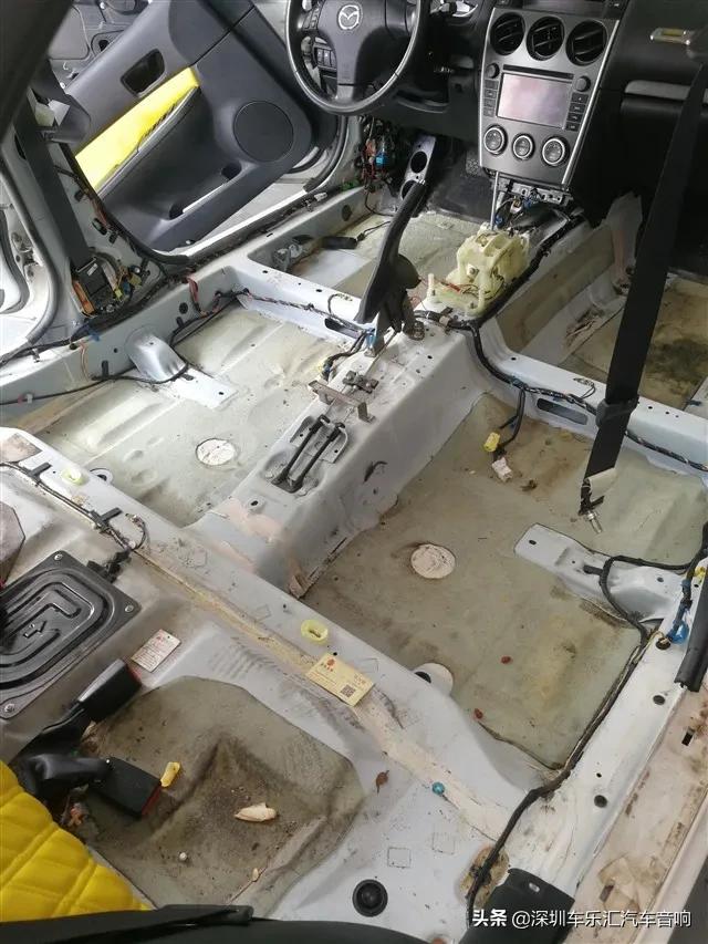 马自达6隔音改装效果,马自达6隔音改装案例