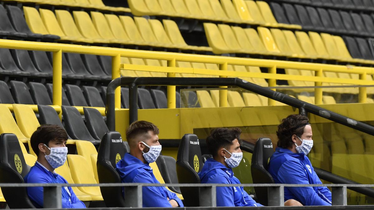 图片来自欧洲体育：保持“社交距离”的德甲