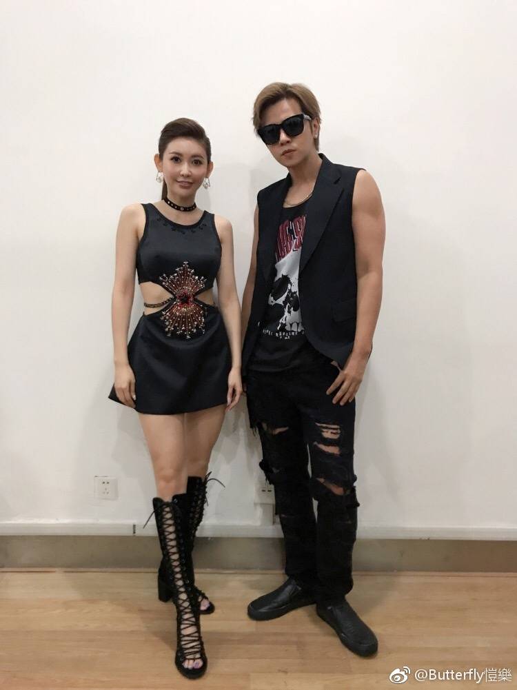 罗志祥和蝴蝶恺乐的关系,蝴蝶姐姐恺乐和罗志祥