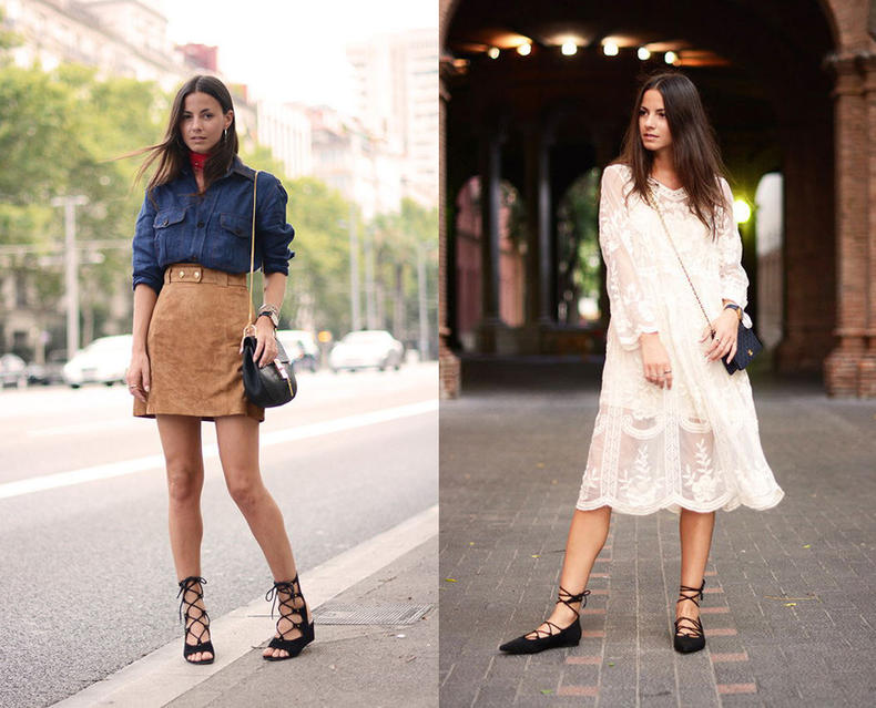 平底鞋怎么穿显个子,尖头平底鞋怎么穿