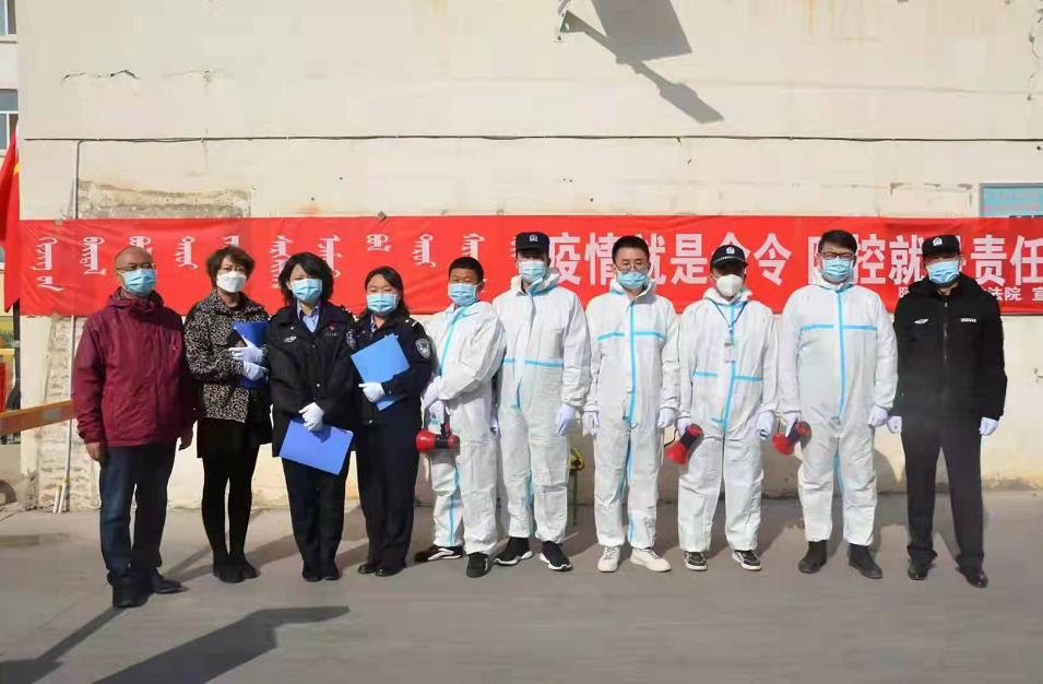 让*党**旗在抗疫一线高高飘扬让*徽警**在抗疫一线熠熠闪光——内蒙古阿拉善盟两级法院司法警察抗疫纪实