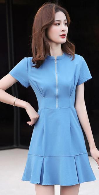 穿出高级感的连衣裙,法国小众气质连衣裙