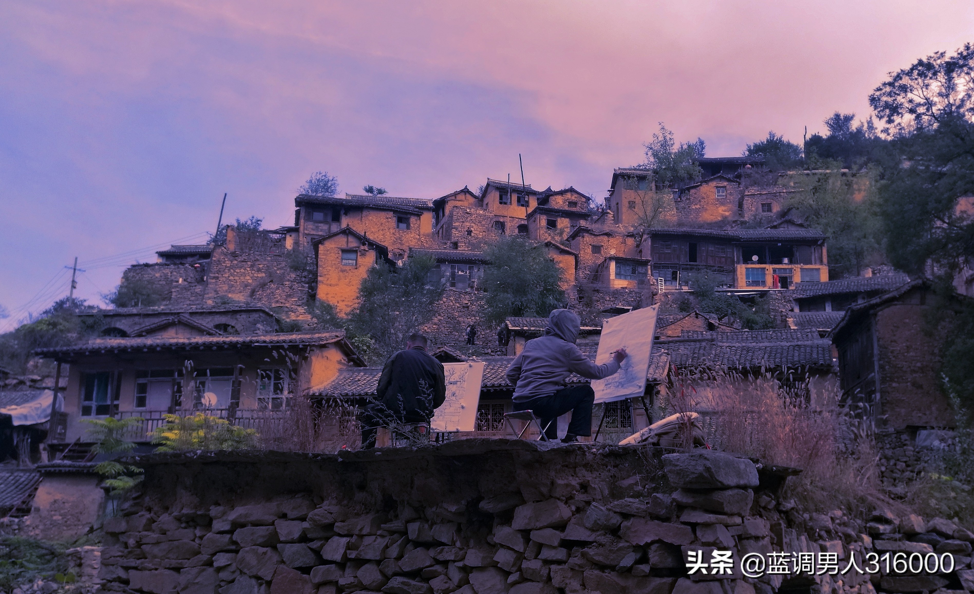山西盂县大汖古村现状,大山深处的古村落大汖村寻访记