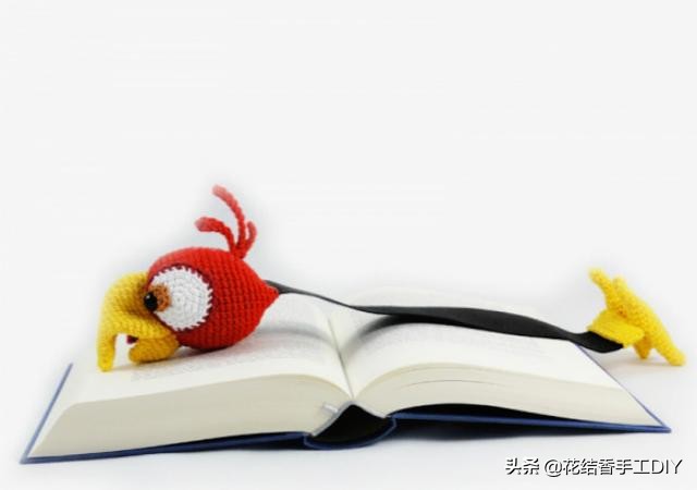 搞怪章鱼手工编织帽子,创意小动物书签编织法