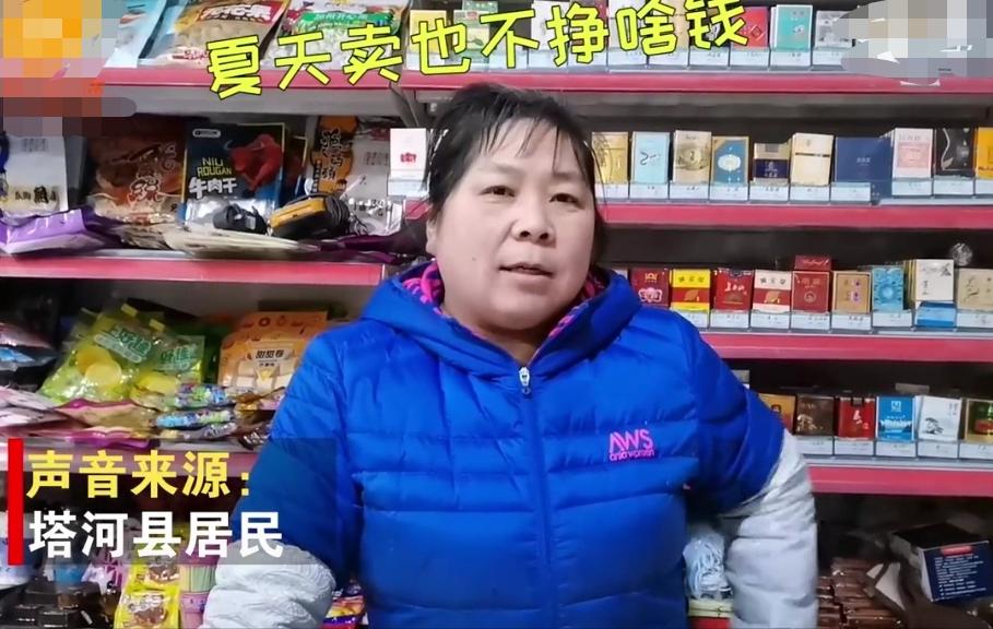 卖东北雪糕一年收入,在东北卖冰淇淋