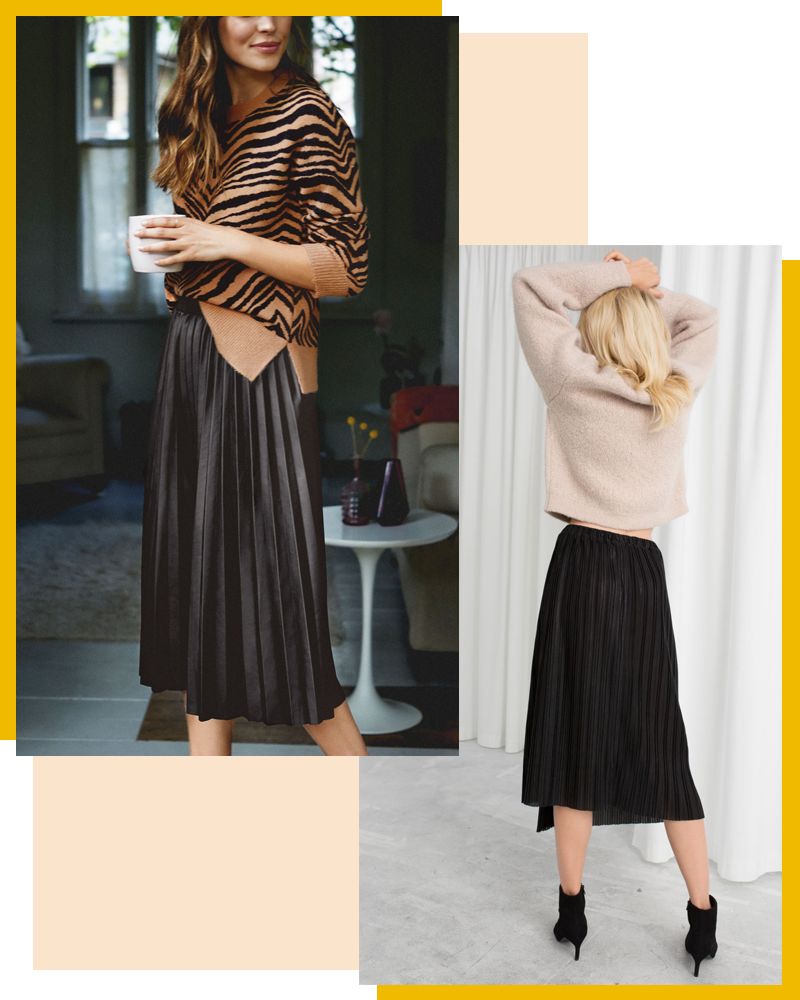 马丁靴+小黑裤，冬日保暖显高CP