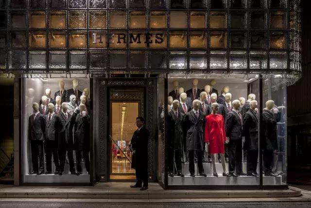 2016年成都爱马仕橱窗,爱马仕东京银座橱窗设计