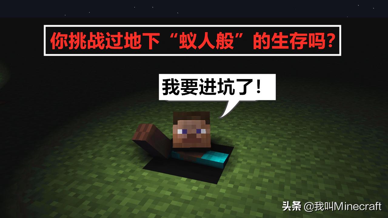 我的世界蚂蚁世界都有什么,挑战我的世界最难生存模式