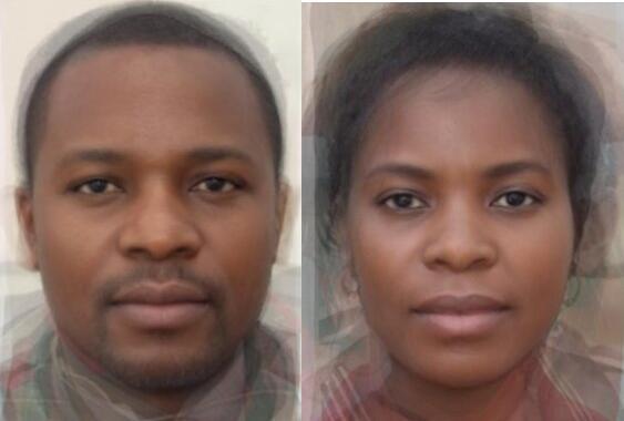 「世界人类图鉴」人类的摇篮:撒哈拉以南非洲居民的平均脸