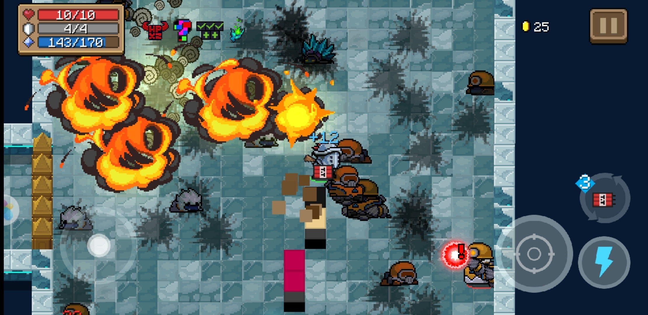 元气骑士健身,元气骑士练功