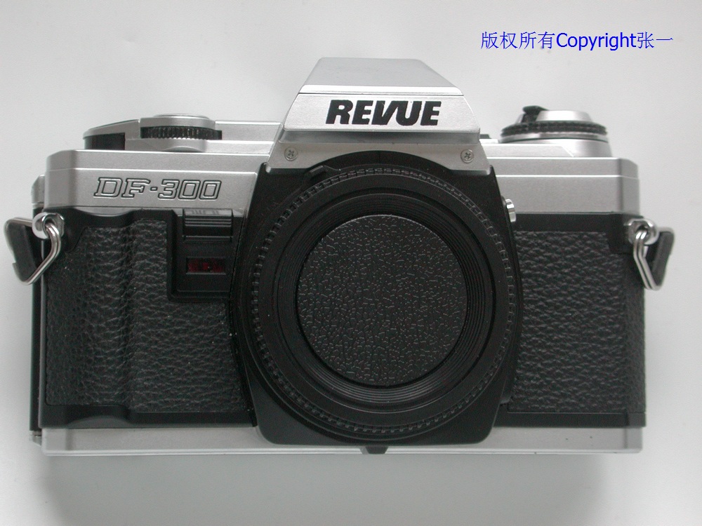 由中国海鸥DF-300贴牌而来的德国RevueDF-300单反照相机!
