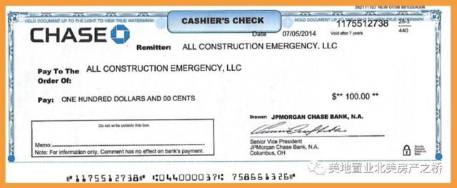 美国个人支票使用方法说明,美国的支票怎么填写