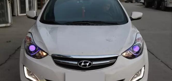 许格速腾改装LED灯泡案例,许格家改车灯