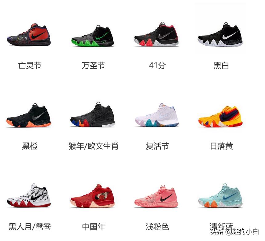 为突破而生的跑鞋,欧文历代球鞋对比