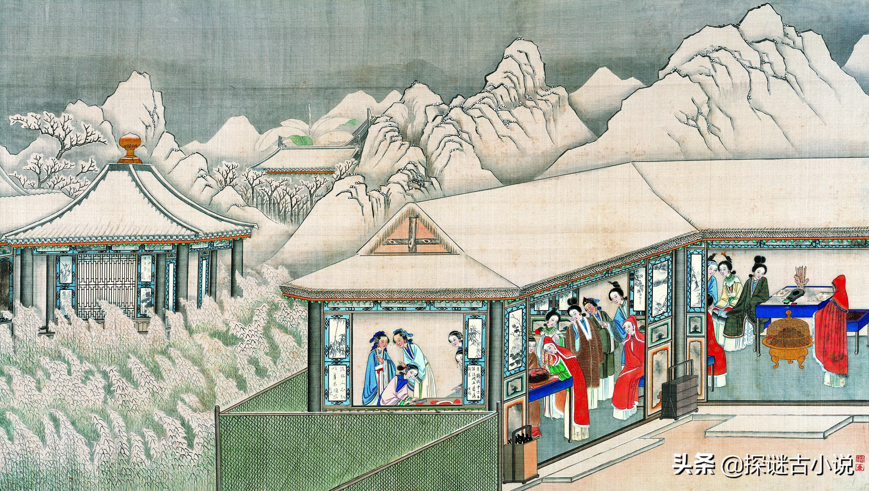 走入四大名著的飞雪世界，这些华美的诗词你最喜欢哪一首？