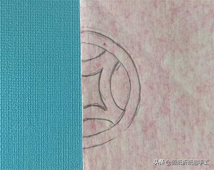 剪纸铜钱教程简单又漂亮,古钱剪纸教程视频