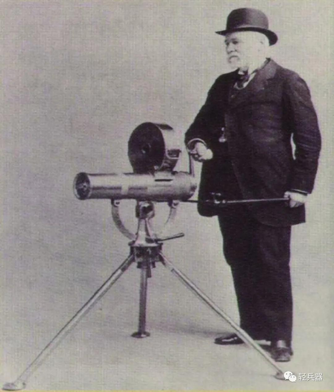 冒蓝火的加特林叫什么,加特林机枪图纸