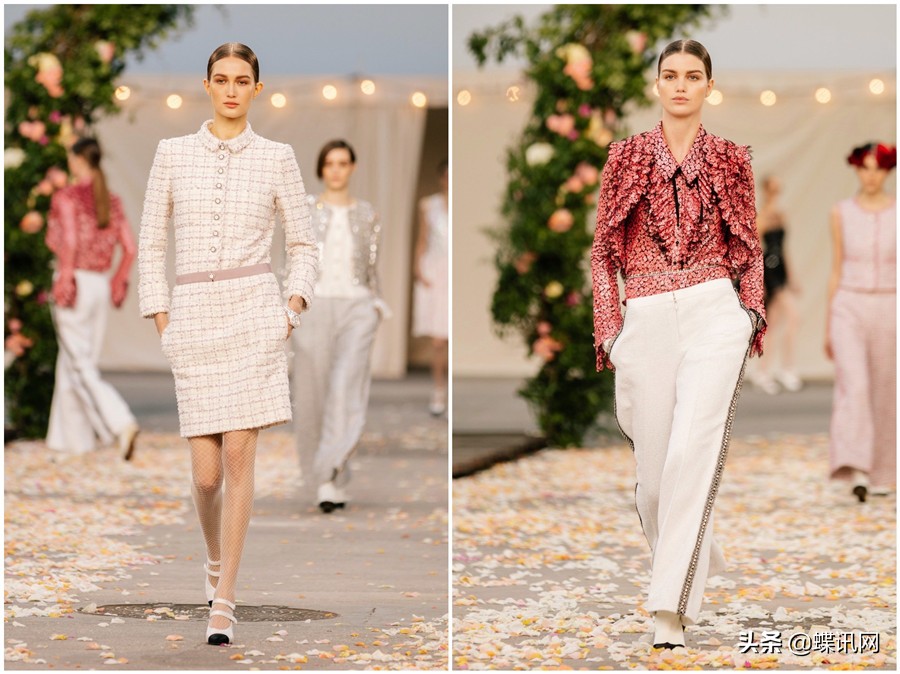 香奈儿高定新娘造型,香奈儿2019春夏高定婚纱