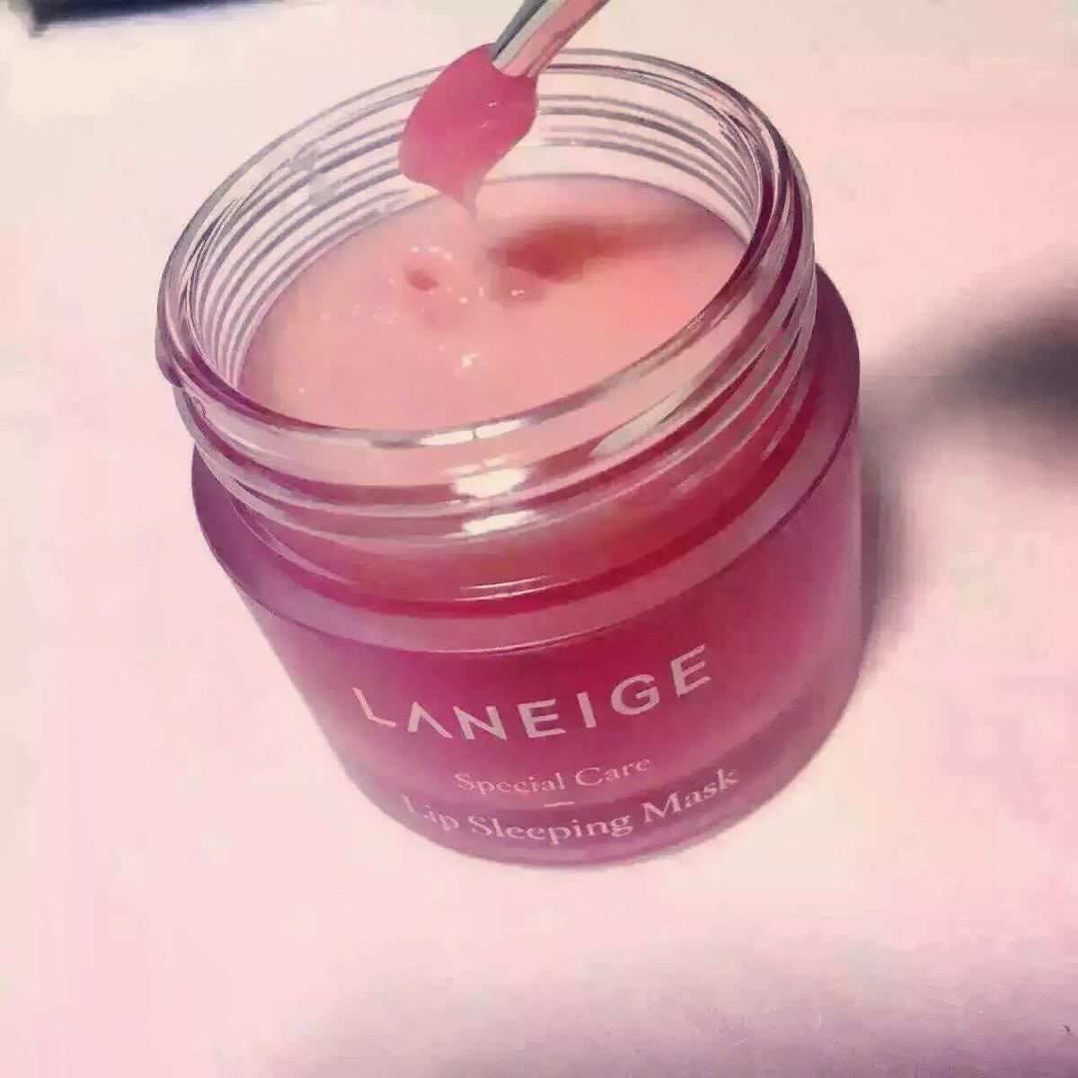 兰芝唇膜小样测评,兰芝面膜唇膜