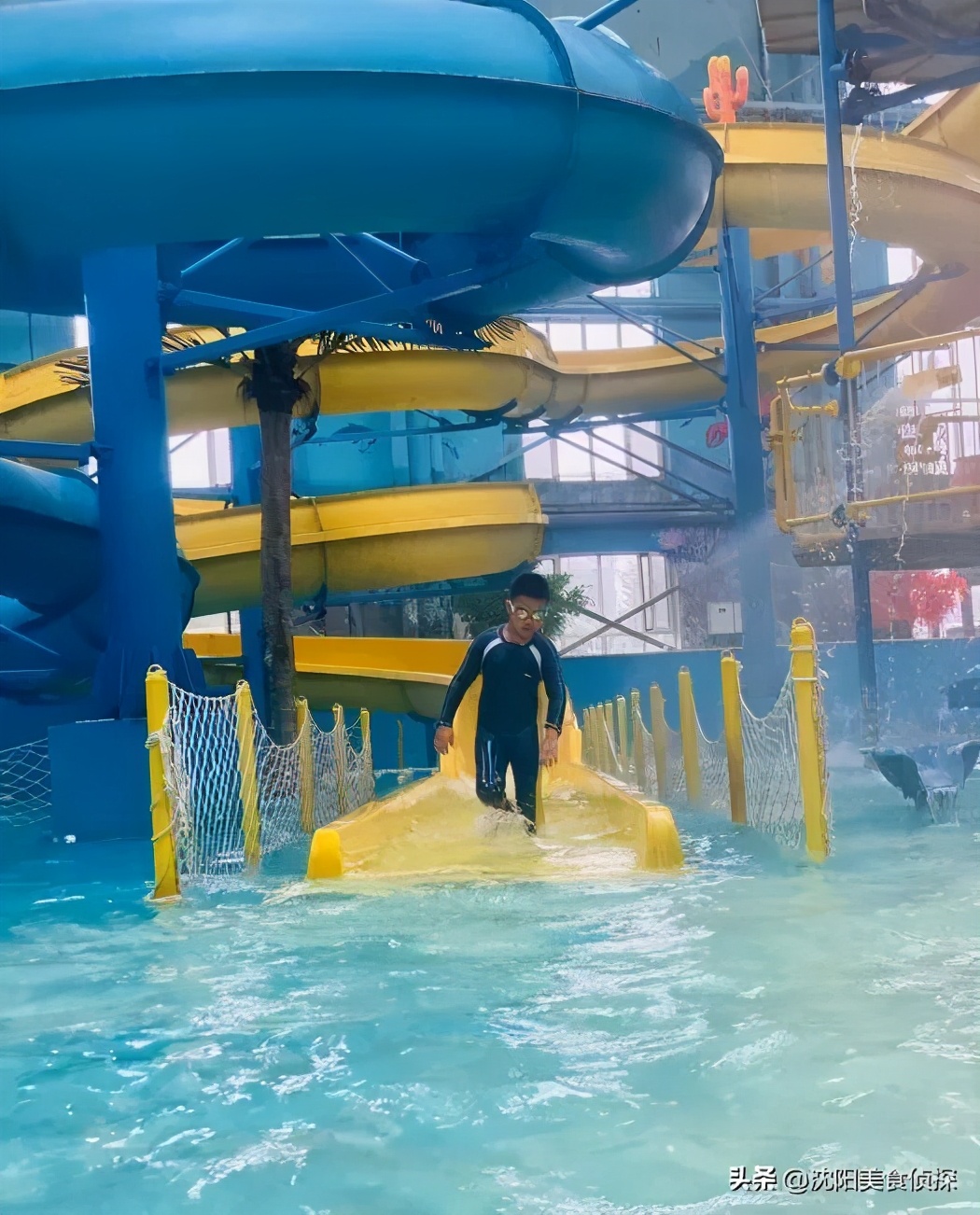 沈阳欧亚菲温泉水乐园,沈阳最大的淘气堡温泉