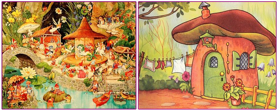 美丽的城堡绘画,儿童画城堡绘画教程