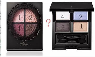 可以轻松搞定全妆的傻瓜式眼影盘,眼影教程日常化妆眼影盘