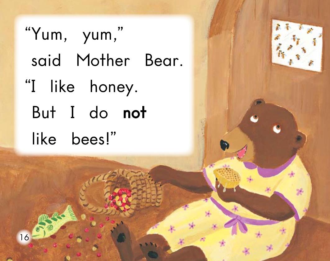 英语绘本故事小熊迷路,儿童英语绘本有声手指点读