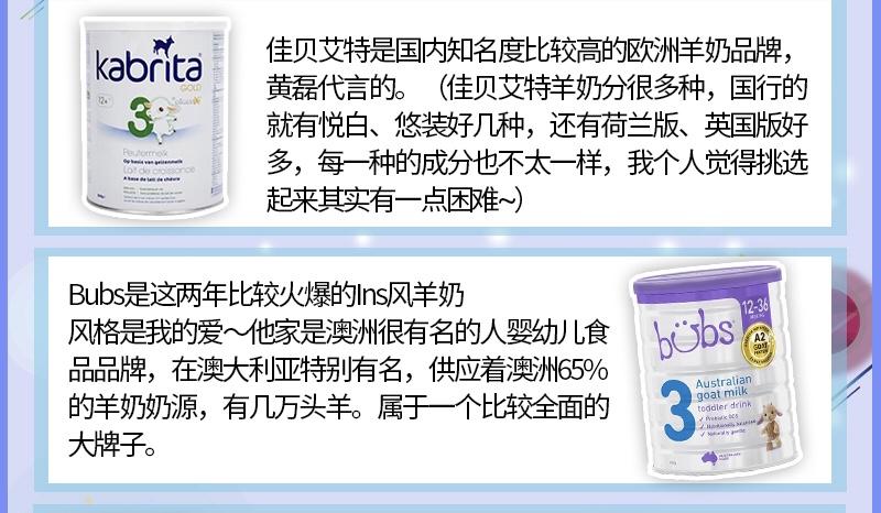 不上火奶粉评测,推荐不过敏的羊奶粉