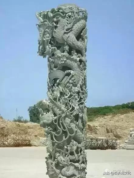 石雕龙柱文化介绍,石雕龙柱基础知识
