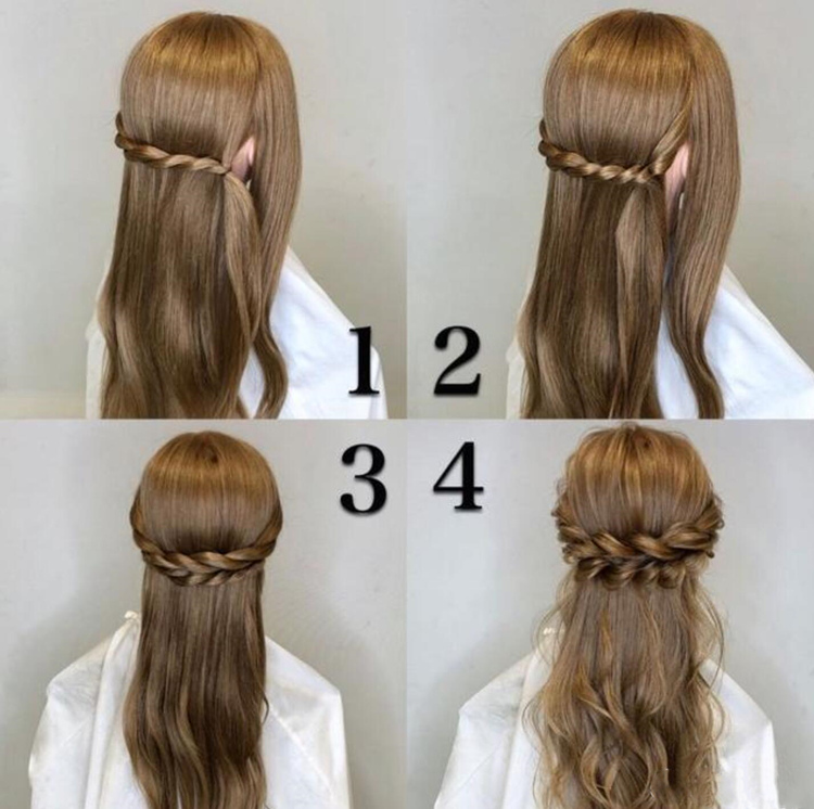 编发教程流行发型,女生一定要尝试的发型编发