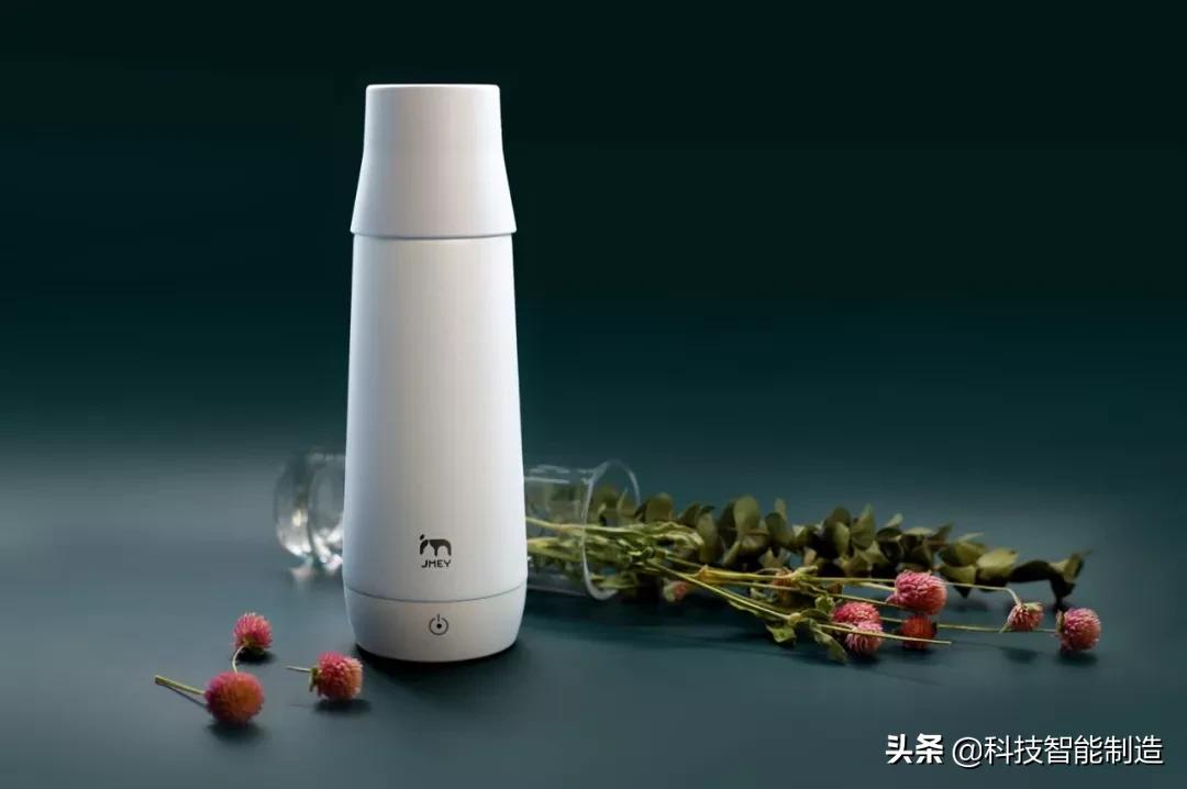 便携式烧水带保温杯旅行,防水免插电自动烧水保温杯100度